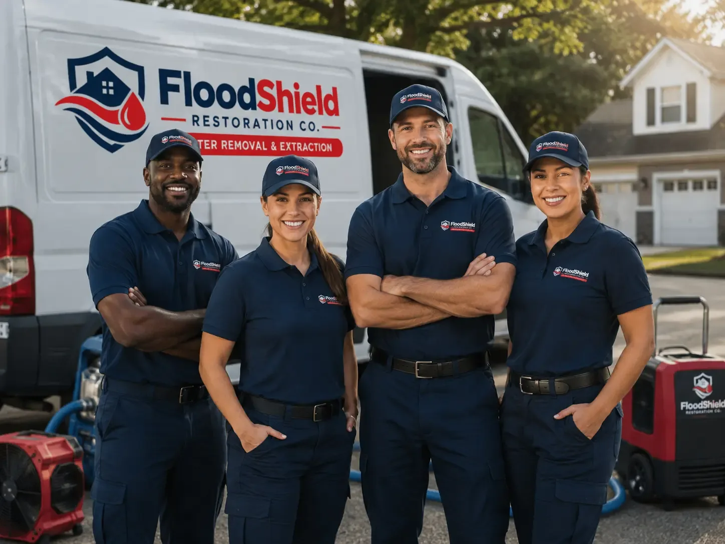 Flood Damage Restoration company in Los Indios, TX