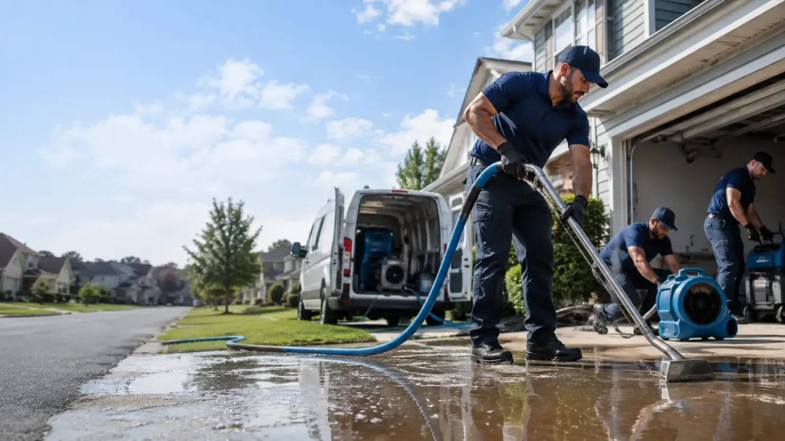 Flood Damage Restoration in Los Indios, TX